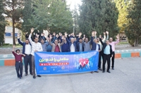 پیاده روی کارکنان مرکز بهداشت شهرستان بیرجند به مناسبت هفته تربیت بدنی با "شعار سلامتی را قدم بزن"